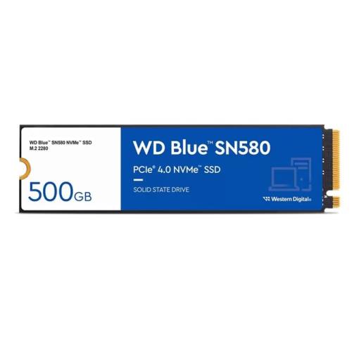 WD BLUE SN580 500GB NVME SSD 4000/3600 (WDS500G3B0E) SSD